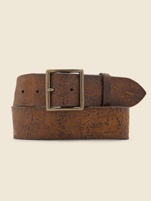 Distressed Leather Belt - Distressed Tan