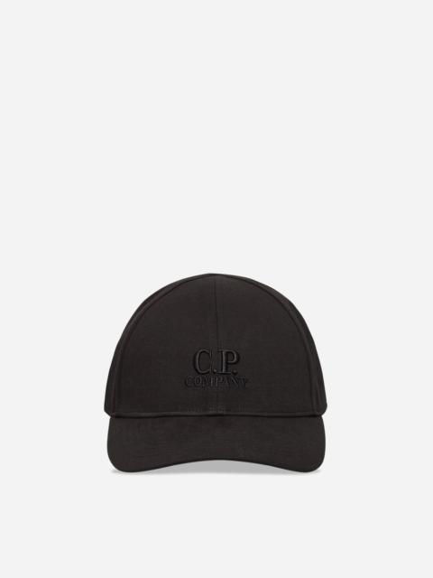 Gabardine Logo Cap Black