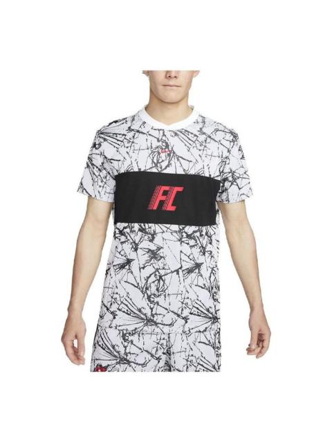 Nike Dri-FIT F.C. Short Sleeve Soccer Jersey 'White' DV9770-100