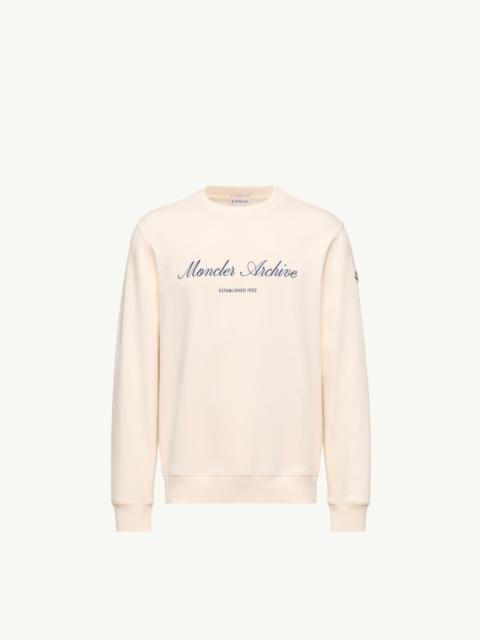 Cotton Blend Logo Sweatshirt