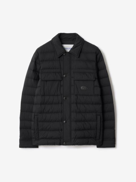 Nylon Padded Overshirt