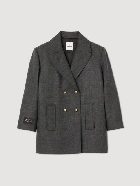 Wool pea jacket