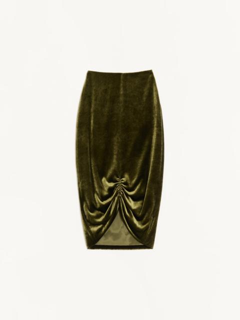 VELVET SKIRT