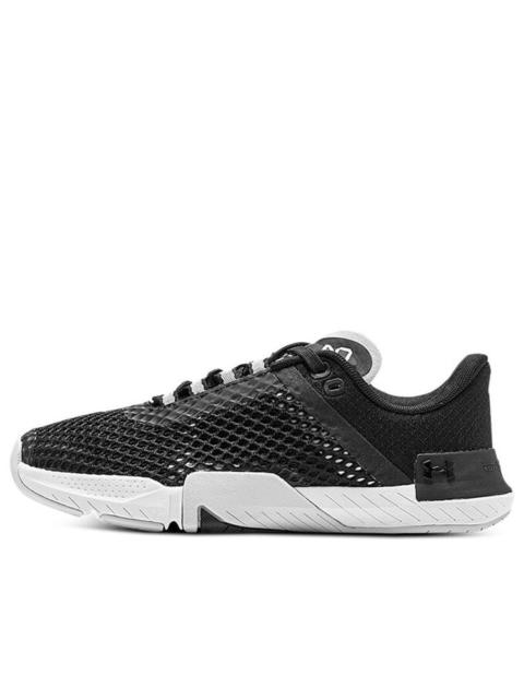 (WMNS) Under Armour TriBase Reign 4 'Black Halo Grey' 3025053-001