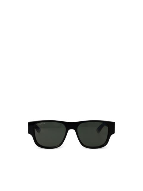 rectangle-frame sunglasses