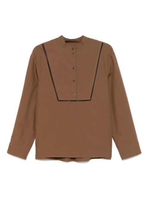 poplin blouse