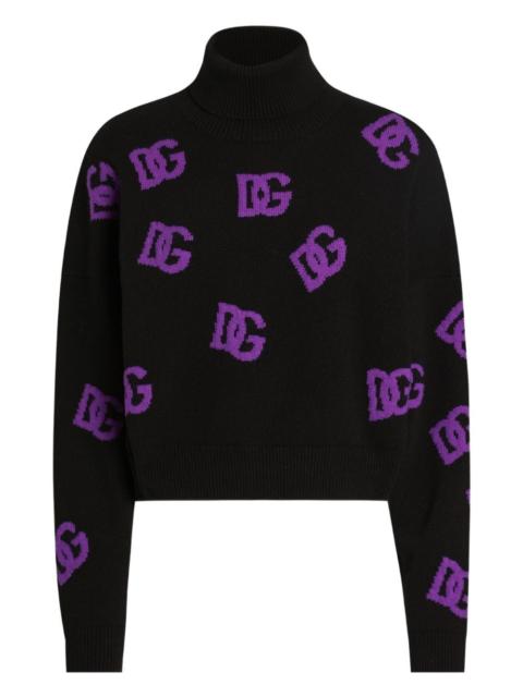 wool DG-logo sweater