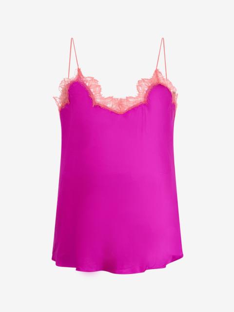 Top with Lace Detailing