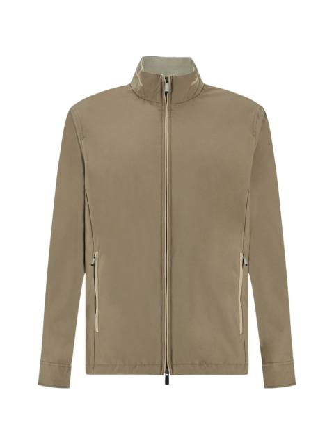 Alcantara details jacket