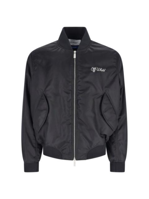 LOGO BOMBER JACKET