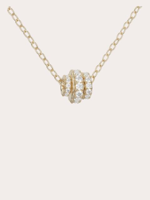 Diamond & 18k Gold Vesta Necklace