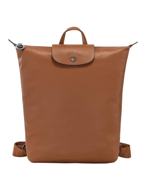 Le Pliage Xtra M Backpack Cognac - Leather