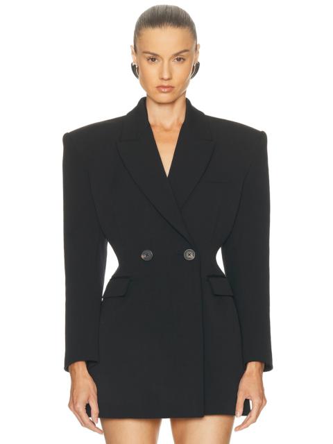 Double Breasted Contour Blazer