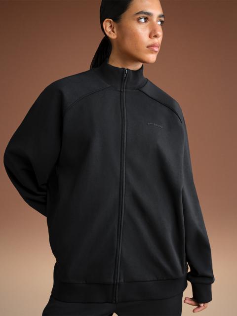 NikeSKIMS Matte Tricot Women's Oversized Full-Zip Track Jacket