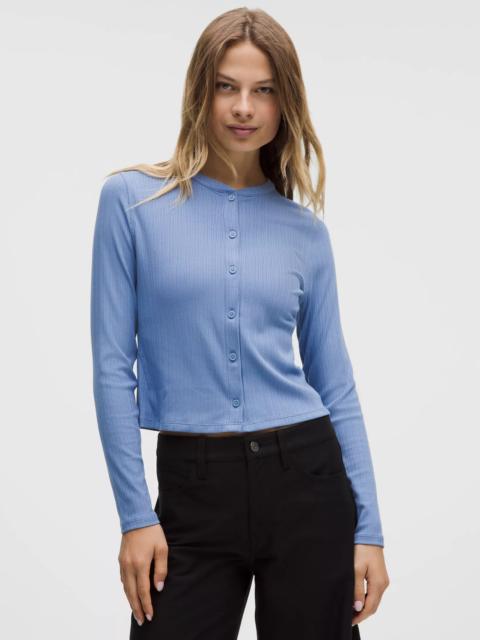 Hold Tight Micro-Rib Cardigan