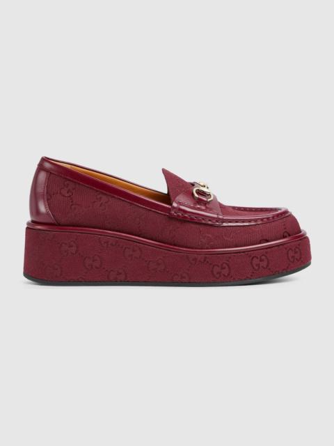 Women's Horsebit wedge loafer