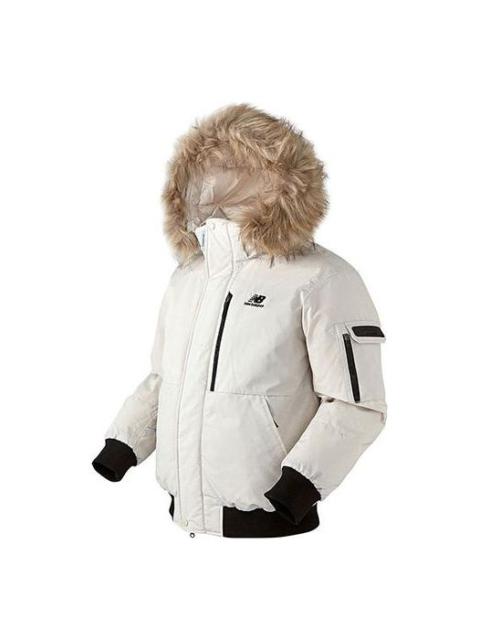 New Balance Patrol Down Jacket 'White Black' NBNPA43043-IV