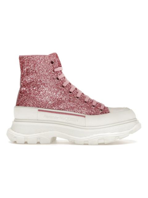 Alexander McQueen Tread Slick High Pink Glitter