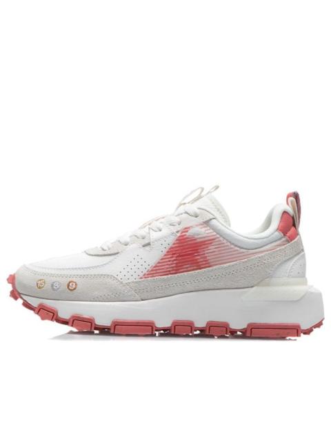 (WMNS) Li-Ning Lifestyle Sportswear 'White Red' AGCR286-2