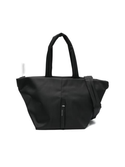 logo-detailing tote bag