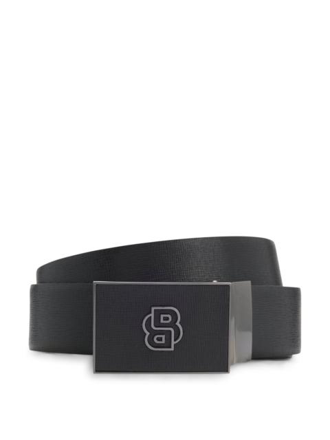 REVERSIBLE BELT IN ITALIAN LEATHER WITH INTERCHANGEABLE BUCKLES