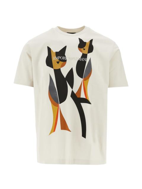 graphic-print T-shirt