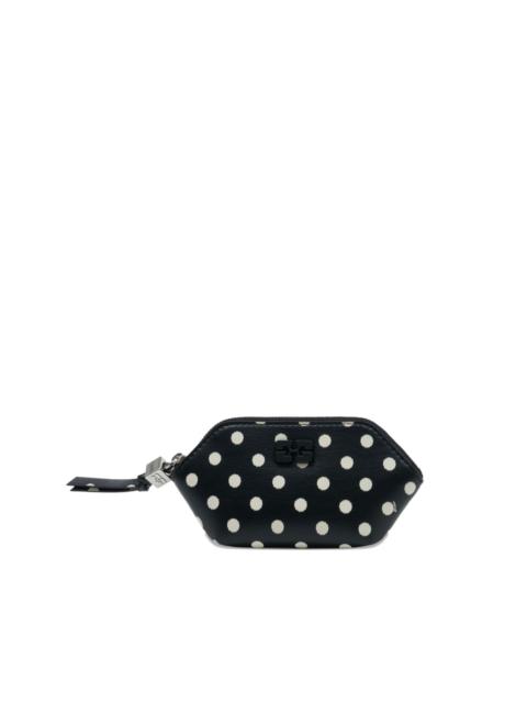 polka-dot purse