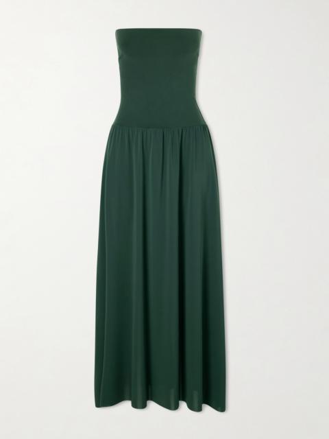 Oda Strapless Stretch-jersey Maxi Dress