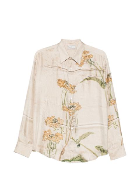 floral button shirt