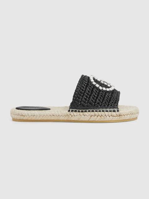 Women's Interlocking G espadrille