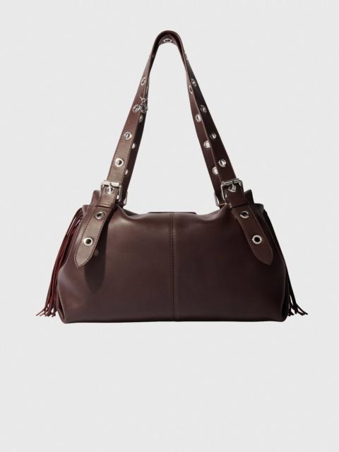 Plain leather Miss M XL bag