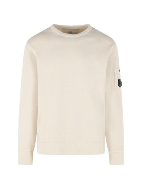 sleeve-pocket sweatshirt