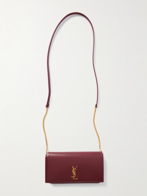 Cassandre Strap Textured-leather Phone Case