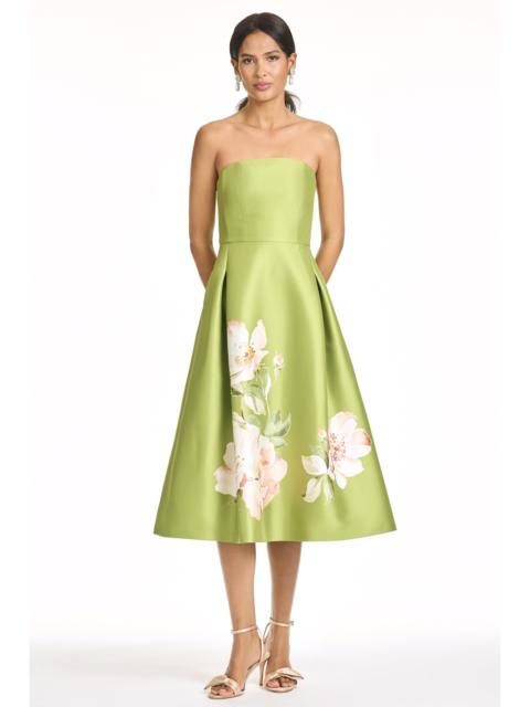 SHAY DRESS - PERIDOT CORSAGE