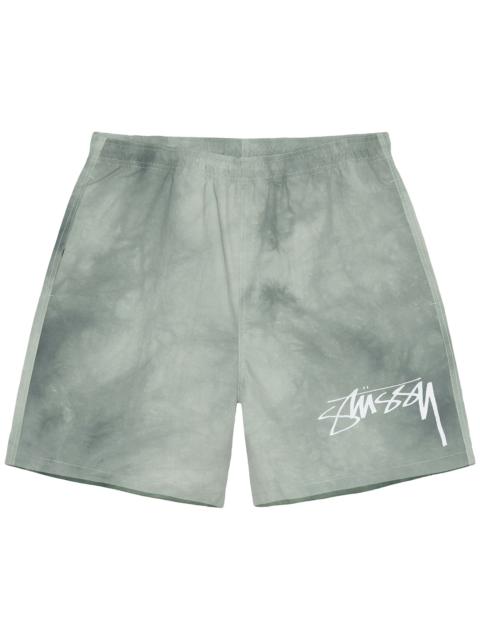Stussy Wave Dye Nylon Short 'Sage'