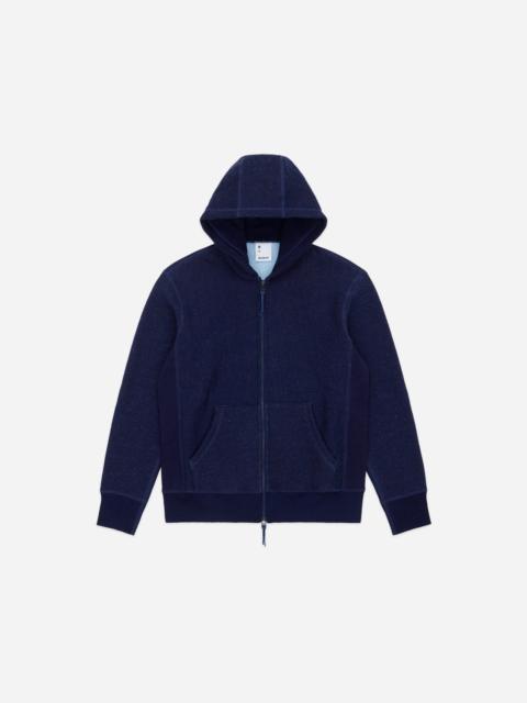Heavyweight Zip Hoody - Indigo