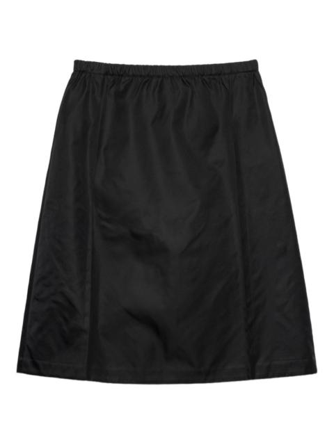 low-rise side-pocket skirt