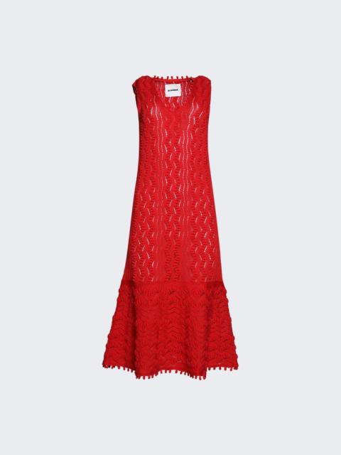 Knitted Dress Red