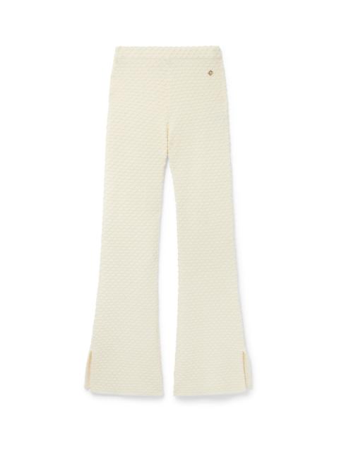 Textured Knitted Trousers | Casablanca Paris