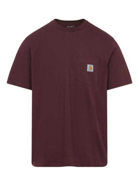 S/S patch-pocket T-shirt
