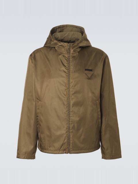 Re-Nylon hooded jacket