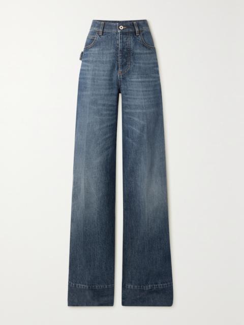 High-rise Straight-leg Jeans
