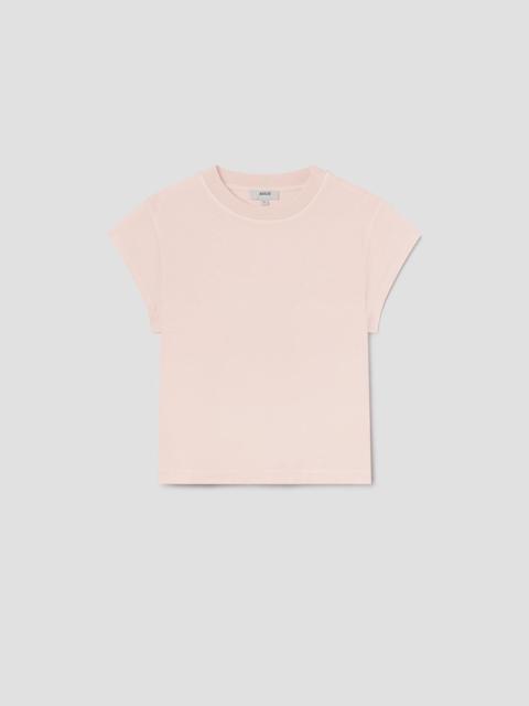 LONG LINE BRYCE CAP SLEEVE TEE IN SUN FILTER