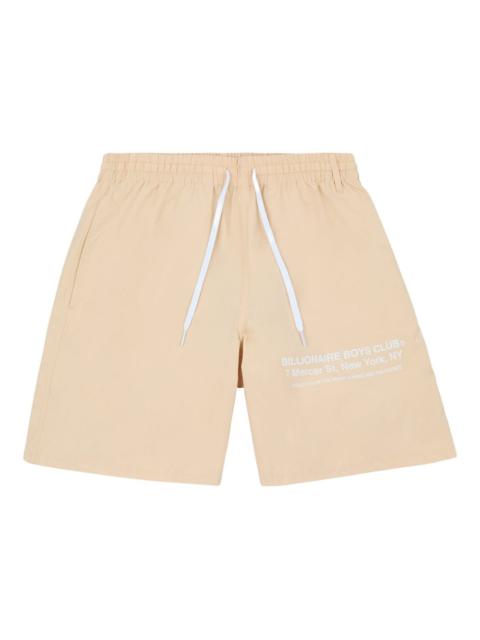 Mercer logo-print short