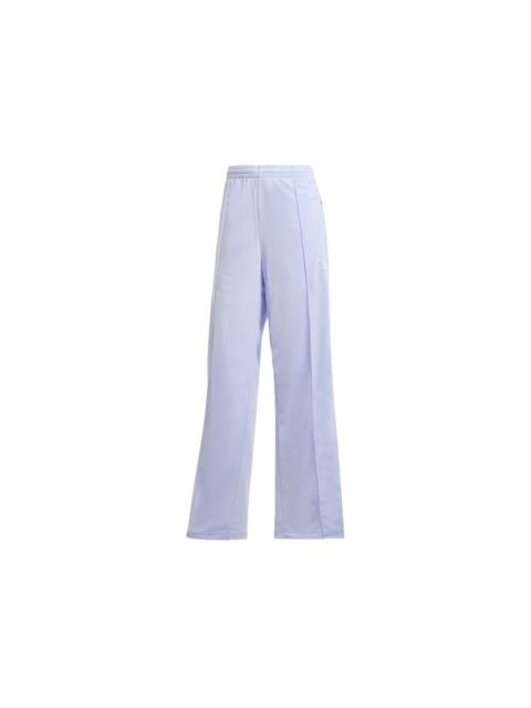 adidas Women's Firebird Loose Track Tracksuit Bottoms Violet Tone