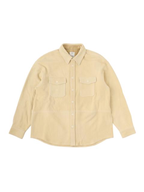 visvim LUMBER SHACKET (JP DEERSKIN) BEIGE | REVERSIBLE