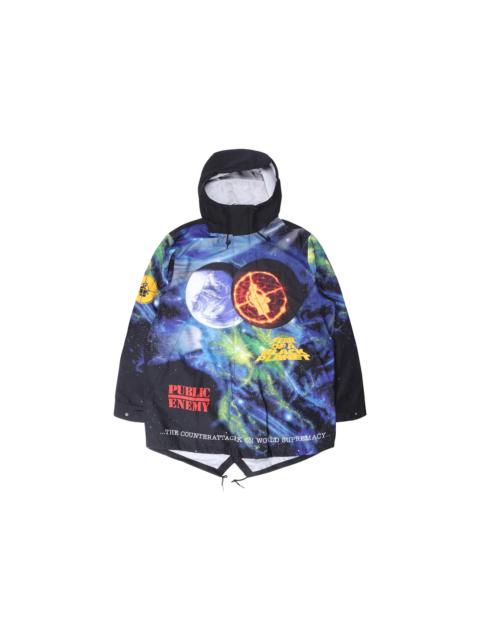 Supreme UNDERCOVER/Public Enemy Taped Seam Parka Multi