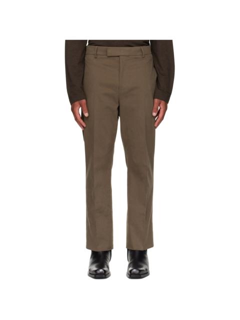 Taupe Tailored Trousers