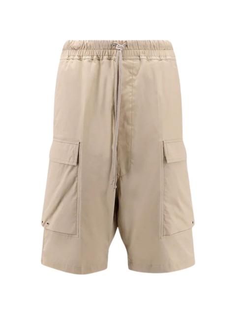 cargo-pockets drawstring-waistband shorts