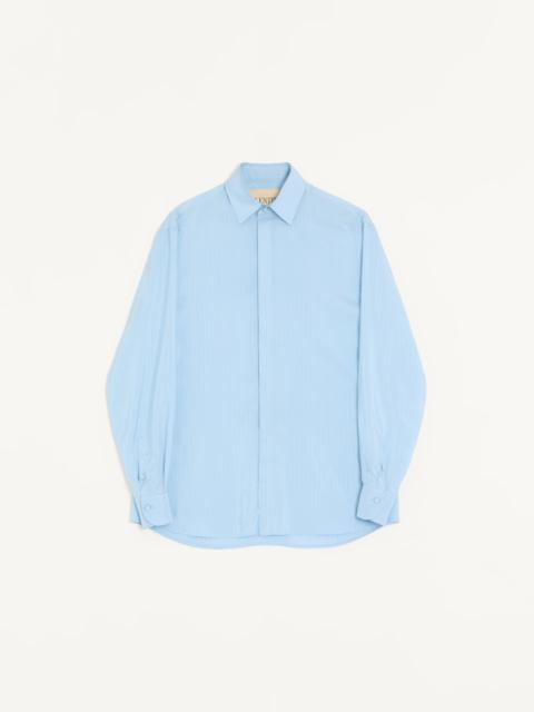 VALENTINO STRIPED SILK SHIRT